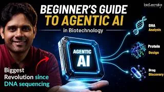 Thumbnail: Beginner's Guide to Agentic AI in Biotechnology: The Biggest Revolution Since DNA Sequencing