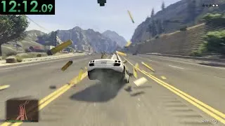 Thumbnail: GTA V Hitting Every Yellow Cone in The Map Speedrun World Record (12:12:09)
