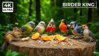 Thumbnail: Birds & Squirrels Cat TV 😻🐦 Birds Cat Games Extravaganza Videos 🐿 Birds for Cats to Watch