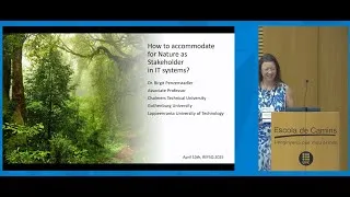 Thumbnail: Keynote REFSQ'25 "How to accommodate for Nature as a Stakeholder in IT systems"