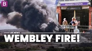 Thumbnail: Wembley Stadium Fire: Over 100 Firefighters Fight Huge Inferno