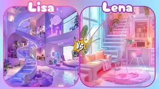 Thumbnail: Lisa or Lena 😍 Hardest Choices Ever🤯 #random #cute #fypシ゚ #lena #lisa #bedroom #trending #lisaorlena