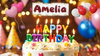 Thumbnail: Happy Birthday 🎉 Amelia 🎈 Happy Birthday To You Song, Best Happy Birthday Wish Song