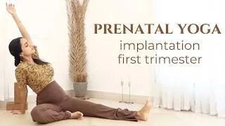 Thumbnail: Pregnancy Yoga for 1st Trimester and Implantation Phase | Two Week Wait Yoga / Early Pregnancy Yoga