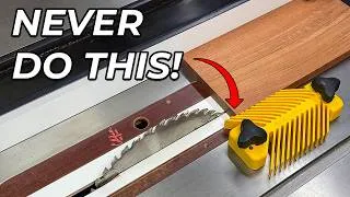 Thumbnail: 95% of Woodworkers are Making These Table Saw Mistakes!