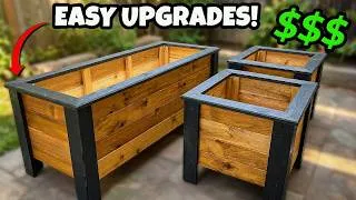 Thumbnail: The Easiest Way to Build Planter Boxes That Look Expensive (They're Not!)