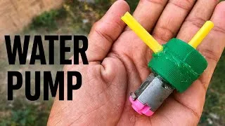 Thumbnail: DIY Water Pump with Bottle Cap and DC Motor | Simple Project