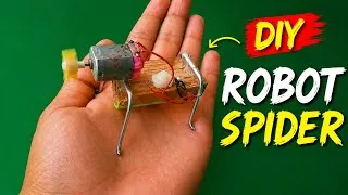 Thumbnail: How to Make a Robot Spider at Home | Easy DIY Science Project