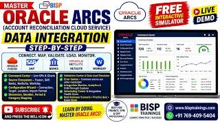 Thumbnail: Oracle ARCS Data Integration Full Tutorial  Live Demo Simulator  BISP Trainings