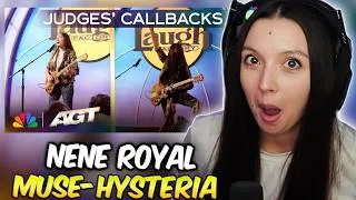 Thumbnail: SHE KEEPS GETTING BETTER!!! First Time Reaction to Nene Royal - Hysteria | AGT JUDGES CALLBACK