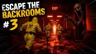 Thumbnail: ESCAPE THE BACKROOMS (#3): 3 ANH EM TÔI 1 THI CHẠY NƯỚC RÚT NHƯ Ẻ CHẢY =)))))