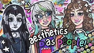Thumbnail: Drawing AESTHETICS as PEOPLE! | ft.Arrtx