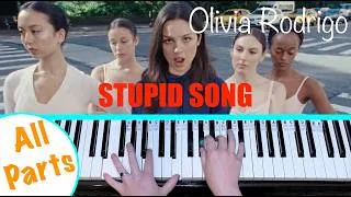 Thumbnail: STUPID SONG - Olivia Rodrigo Piano Tutorial [chords accompaniment]