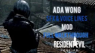 Thumbnail: Ada Wong Goes Full Aggressive 🔥 | Full Insanity Mod Walkthrough | Resident Evil Requiem 