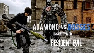 Thumbnail: Ada Wong Unleashed vs ALL Bosses 💀🔥 | INSANITY Mod Gameplay — Resident Evil Requiem