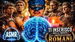 Thumbnail: 🧠 ASMR ITA | Ti inserisco gli Imperatori Romani nella mente + Candle Tapping 🕯️