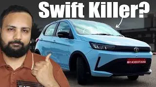 Thumbnail: How New TATA Tiago Beats Celerio to swift alone But Quality....?