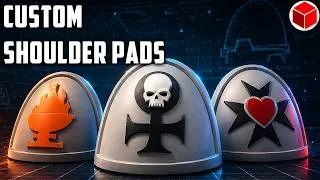 Thumbnail: How To Make A Custom Space Marine Shoulder Pad In Windows 3D Builder