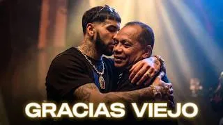Thumbnail: Anuel AA - GRACIAS VIEJO (Video Lyric Oficial)