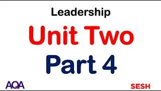 Thumbnail: 2.1: Leadership - AQA A Level Business (new 2026 spec) - Unit 2 Part 4
