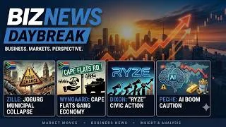 Thumbnail: BN Daybreak: Zille on Joburg's last chance; AI stock warnings; Cape gangs; Civic tech