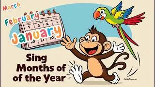Thumbnail: Months of the Year Song for Kids | Fun Learning Song for Toddlers & Preschoolers