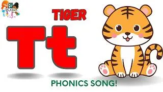 Thumbnail: Learn the Letter T Sound | Tuh Tuh T Phonics Song for Kids | ABC Alphabet Songs for Preschool