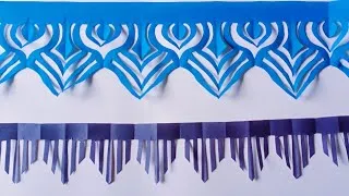 Thumbnail: Paper cutting ideas for project / paper cutting design borders simple ✂️