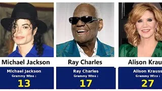 Thumbnail: Top Singers With the Most Grammy Awards #GrammyAwards#TopSingers #MusicLegends#hollywood #usa #us 