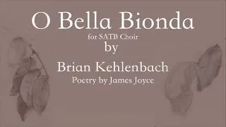Thumbnail: O Bella Bionda for SATB Choir