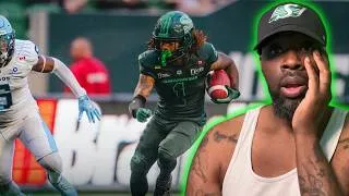 Thumbnail: RIDER NATION! Toronto vs Saskatchewan Game Highlights Wk13 (REACTION)