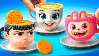 Thumbnail: Ballerina Cappuccina and Labubu Makeover Cosplay Challenge