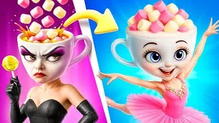 Thumbnail: From Espressona Signora to Ballerina Cappuccino Extreme Makeover! From BLACK to PINK!
