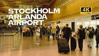 Thumbnail: [4K] Stockholm Arlanda Airport in Sweden 🇸🇪🐧 Walking Tour