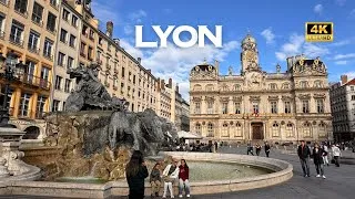 Thumbnail: [4K] Lyon France 🇫🇷🐧 Walking Tour