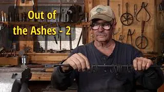 Thumbnail: Forging a Curtain Rod from salvaged material - Blacksmithing