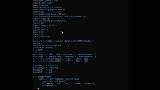 Thumbnail: How-To: Instagram Bot with Ai Generated Comments #Python #Coding #Scripts
