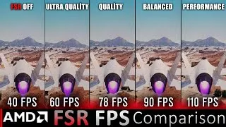 Thumbnail: GTA 5 AMD FSR FPS Comparison ! How to boost your FPS on GTA 5 ? GTA 5 AMD FSR Download