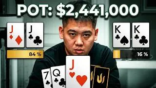 Thumbnail: The Most BRUTAL FLOPS in High Stakes Poker?!