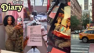 Thumbnail: daily diary ♡ scammer photographer + planning a drop + running a small business + work in nyc