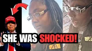 Thumbnail: Black Woman is SHOCKED After FIRST TIME Ever Interaction With A "MAGA" Red Hat Man! Goes Viral!