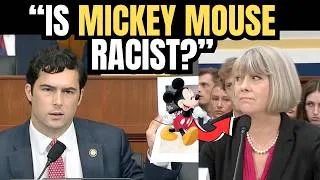 Thumbnail: MAGA Brandon Gill CONFRONT Woke Smithsonian Dir Promoting Leftist Ideologies! Mickey Mouse Racist?