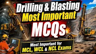 Thumbnail: Drilling & Blasting Most Important MCQ || Most Important for WCL/ MCL & NCL Exams ||