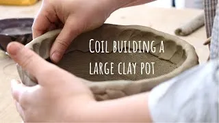 Thumbnail: Coil building a large pot - the entire process