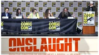 Thumbnail: SDCC 2026: Onslaught panel with Drew Starkey, Rebecca Hall, Dan Stevens, Adria Arjona, Adam Wingard