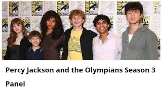 Thumbnail: SDCC 2026: Percy Jackson And The Olympians Season 3 Panel with Walker Scobell and more