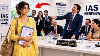 Thumbnail: गरीब समझकर IAS इंटरव्यू में सब हँसे,लेकिन अंत ने सबकी बोलती बंद कर दी! || Emotional story ||