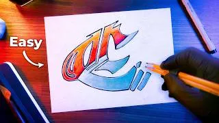 Thumbnail: How to Draw EASY Gothic Graffiti [Letter C TUTORIAL]