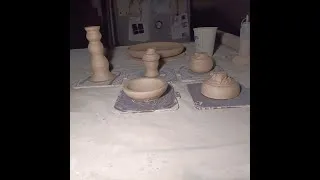 Thumbnail: Stacked candleholder making the parts on the wheel - Part One   W12025