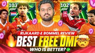 Thumbnail: Free Epic Rijkaard + DMF Van Bommel Player Review & Comparison EFootball 26🔥|Best Free DMFs Are Here
